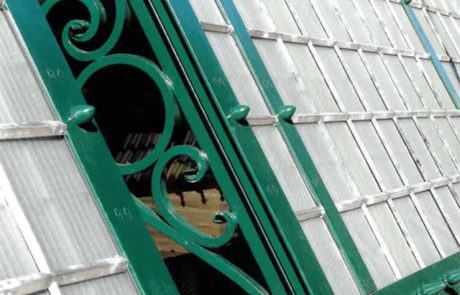 Singer building awning, NYC